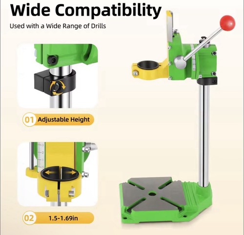 Adjustable drill press stand - press,